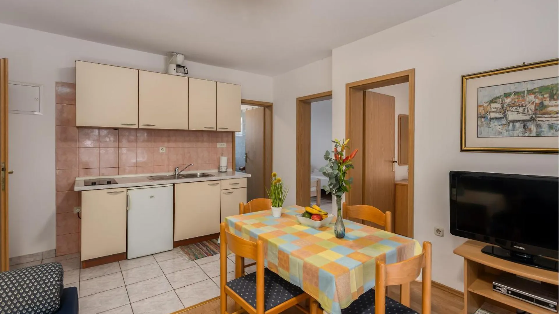 Awesome Apartment In Baska With Kitchen